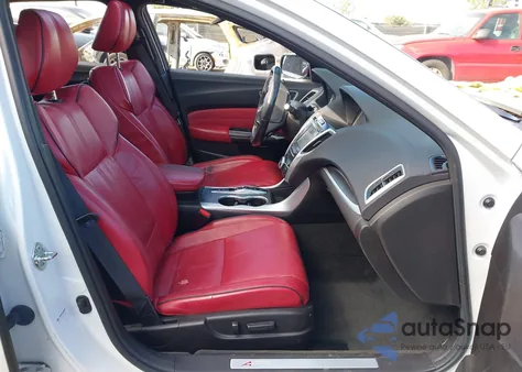 2018 Acura Tlx Tech A-Spec Pkgs z USA, uszkodzony, nr VIN 19UUB2F60JA009460